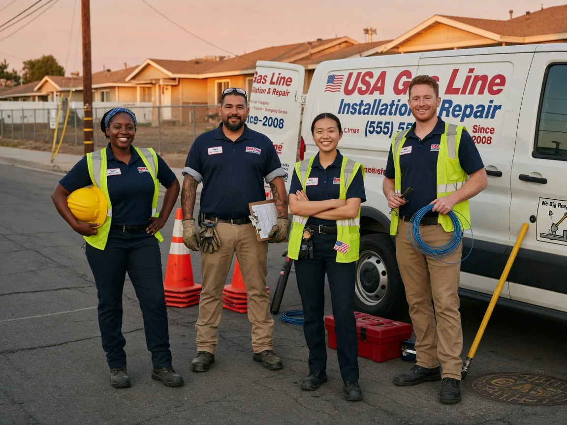 Gas Line Installation company in Pretty Prairie, KS